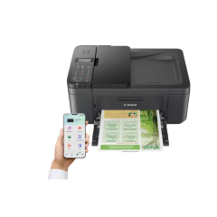 Многофункциональный беспроводной принтер Canon PIXMA TR4755i с автоматической двусторонней печатью и автоподатчиком документов (ADF) — чёрный