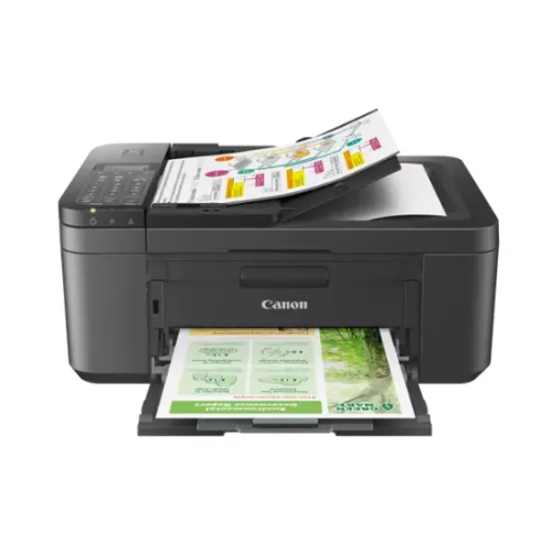 Многофункциональный беспроводной принтер Canon PIXMA TR4755i с автоматической двусторонней печатью и автоподатчиком документов (ADF) — чёрный