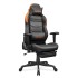 Эргономичное игровое кресло COUGAR Explore Neo Black с выдвижной подставкой для ног — черное