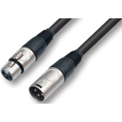 Professional XLR Cable Male-Female 1 Meter Length