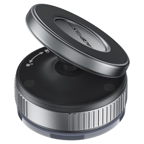 Магнитный держатель для телефона E27 — серый