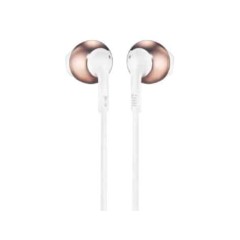 JBL Tune 205 Wired Earphones in White Pink Color
