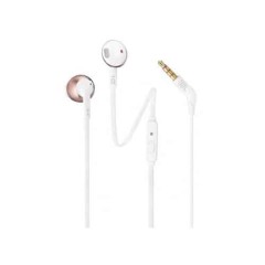 JBL Tune 205 Wired Earphones in White Pink Color