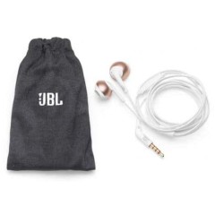 JBL Tune 205 Wired Earphones in White Pink Color