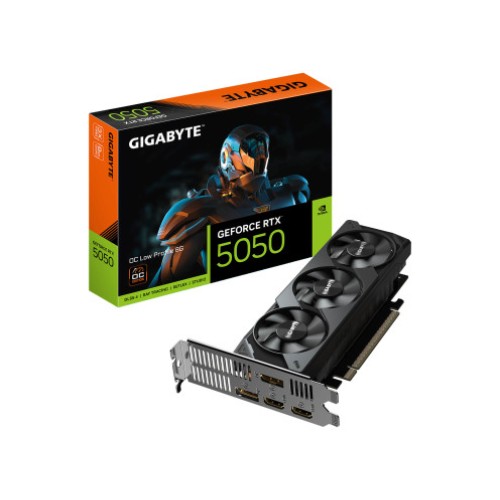 GIGABYTE GEFORCE RTX 5050 OC LOW PROFILE 8G GV-N5050OC-8GL Graphics Card