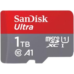 SanDisk Ultra MicroSDXC memory card without adapter with 1TB capacity