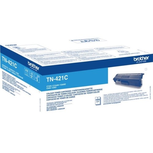 Brother TN-421C Original Cyan Toner Cartridge for Brother Laser Printers