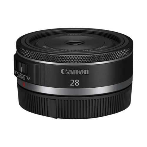 עדשת Canon RF 28mm F2.8 STM למצלמות עם תושבת Canon RF — שחור