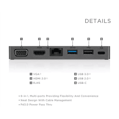 תחנת עגינה לנובו Lenovo USB C 4X90S92381