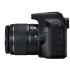 Canon EOS 2000D DSLR Digital Camera + EF-S 18-55mm F3.5-5.6 III Lens — Black