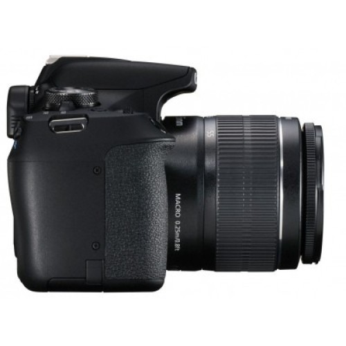 Canon EOS 2000D DSLR Digital Camera + EF-S 18-55mm F3.5-5.6 III Lens — Black