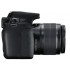 Canon EOS 2000D DSLR Digital Camera + EF-S 18-55mm F3.5-5.6 III Lens — Black