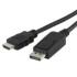 כבל DP זכר – HDMI  זכר 0.5מ’ 4K@30HZ