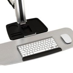 זרוע למסך מחשב הכולל תושבות למקלדת ולמחשב VM-121