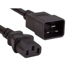 Power cable C13 - C20 for servers 3*1.5 with a length of 1.8 meters.