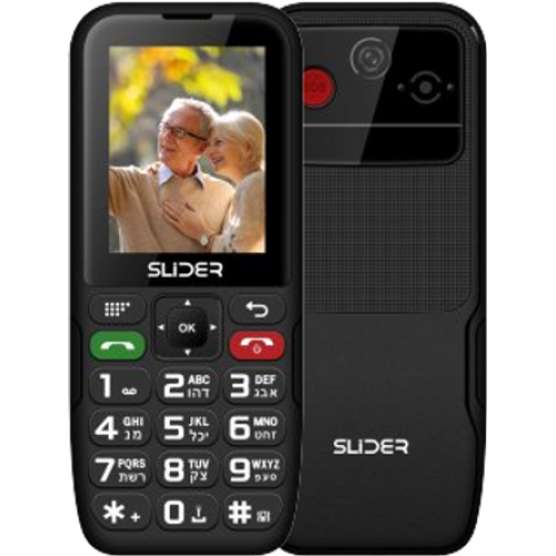 טלפון סלולרי SLIDER W65 ‏4G ‏48MB+128MB — שחור