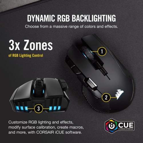 Wireless Gaming Mouse Corsair Ironclaw RGB Gaming Mouse