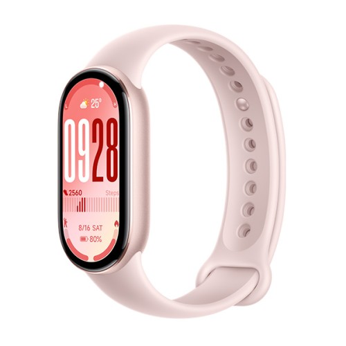 צמיד כושר חכם של שיאומי מדור 10 Xiaomi Smart Band (ורוד)