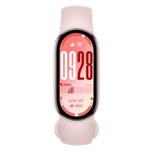 צמיד כושר חכם של שיאומי מדור 10 Xiaomi Smart Band (ורוד)