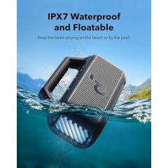 Портативная Bluetooth-колонка Anker Soundcore Boom 2 с технологией BassUp 2.0 и с RGB-подсветкой — черный