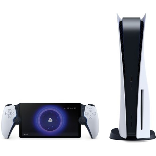 PlayStation Portal mobile screen for the Sony PlayStation 5 console - white color