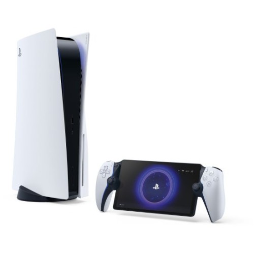 PlayStation Portal mobile screen for the Sony PlayStation 5 console - white color