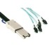 Cable MINI SAS 26P - 4xSATA 7P, 1 meter long