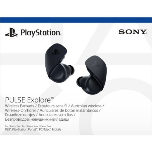 Sony Pulse Explore Wireless Earbuds — Midnight Black