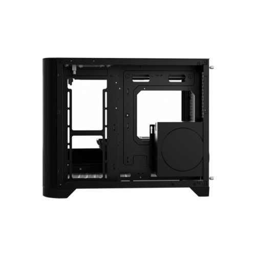 1STPLAYER UV6 with 3x AR RGB Fans, Hub + Remote, Black Case