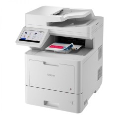 Brother MFC-L9630CDN Color Laser Multifunction Printer with Scanner, Copier and Fax — White