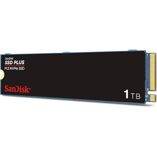 כונן SSD SanDisk SSD PLUS M.2 NVMe PCIe Gen 3.0 כונן פנימי בנפח 1TB