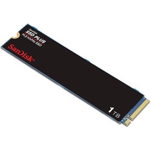 כונן SSD SanDisk SSD PLUS M.2 NVMe PCIe Gen 3.0 כונן פנימי בנפח 1TB