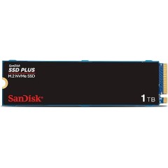 כונן SSD SanDisk SSD PLUS M.2 NVMe PCIe Gen 3.0 כונן פנימי בנפח 1TB