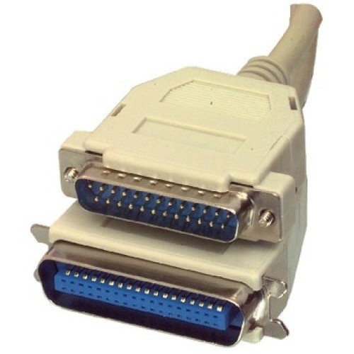 Printer cable DB25 - CN36, 1.7 meters long.