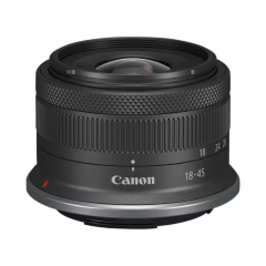 עדשת Canon RF-S 18-45mm F4.5-6.3 IS STM למצלמות עם תושבת Canon RF-S — שחור
