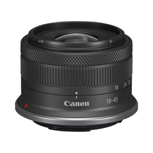 עדשת Canon RF-S 18-45mm F4.5-6.3 IS STM למצלמות עם תושבת Canon RF-S — שחור