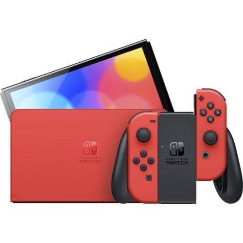 Nintendo Switch OLED Console 64GB - Mario Red Edition