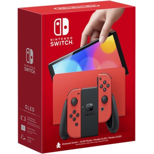 Nintendo Switch OLED Console 64GB - Mario Red Edition