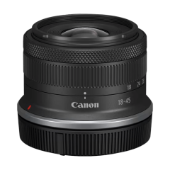 עדשת Canon RF-S 18-45mm F4.5-6.3 IS STM למצלמות עם תושבת Canon RF-S — שחור