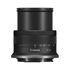 עדשת Canon RF-S 18-45mm F4.5-6.3 IS STM למצלמות עם תושבת Canon RF-S — שחור
