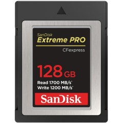 SanDisk Extreme PRO CFexpress Type-B  карта памяти с емкостью 128ГБ