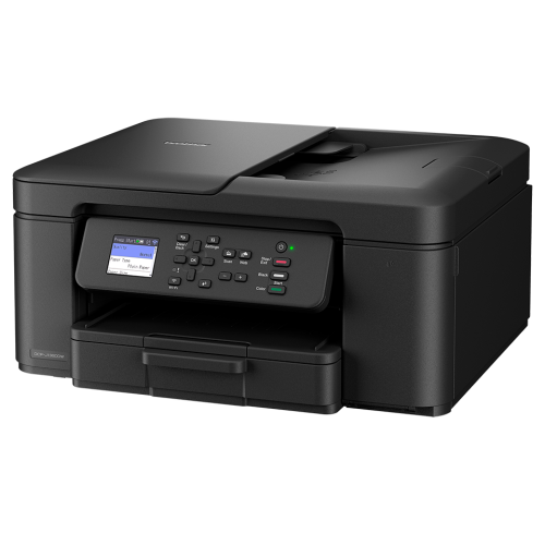 Компактный беспроводной МФУ струйный принтер Brother DCP-J1360DW 3-в-1 с автоматической двусторонней печатью и автоподатчиком документов (ADF) — черный