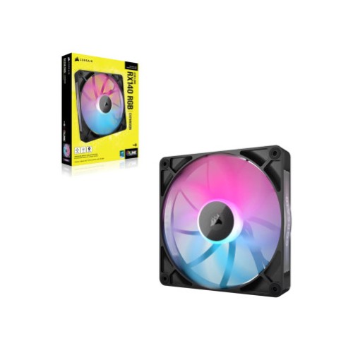 Fan CORSAIR iCUE LINK RX140 RGB 140 mm PWM Expansion