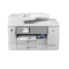 Беспроводное струйное МФУ Brother MFC-J6955DW A3 4-в-1 с автоматической двусторонней печатью, ADF и факсом — белый