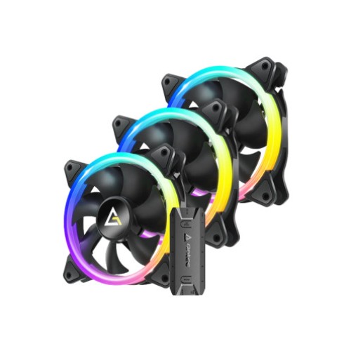 Fan set ANTEC NEON 120 mm ARGB PWM with controller (3 fans)