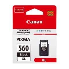Оригинальный чёрный картридж Canon PG-560XL повышенной ёмкости для принтеров Canon PIXMA