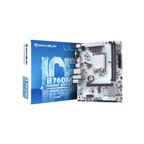 Материнская плата MAXSUN B760M GAMING WIFI ICE