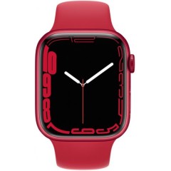 Apple Watch 7 Cellular MKJU3HB/A in Red with 45mm SIM