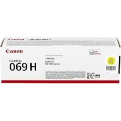 Оригинальный жёлтый тонер Canon 069H Yellow повышенной ёмкости для принтеров Canon i-SENSYS