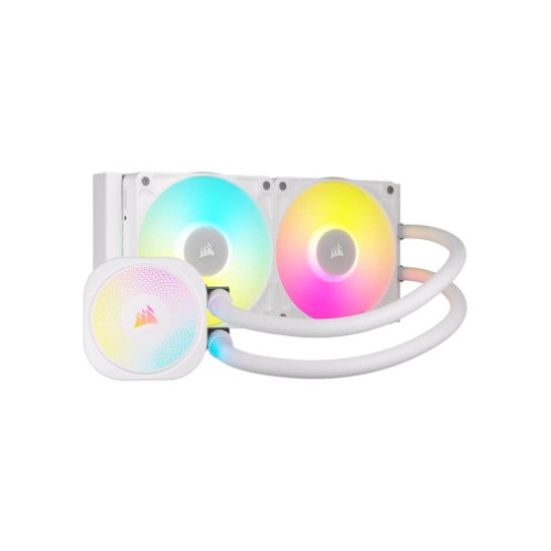 CORSAIR iCUE Link Titan 240 RX RGB AIO White Liquid CPU Cooler